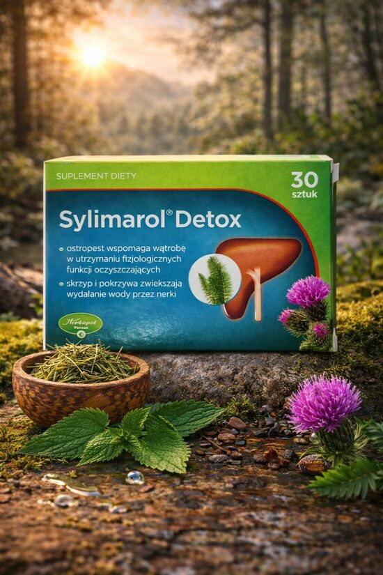 AKNU ATTĪRĪŠANAI UN ORGANISMA LĪDZSVARAM  - SYLIMAROL DETOX 30 KAPSULAS